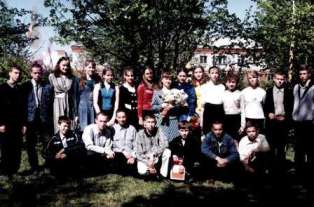 1999 год: Выпускники Основной общеобразовательной школы  города Мариинского Посада